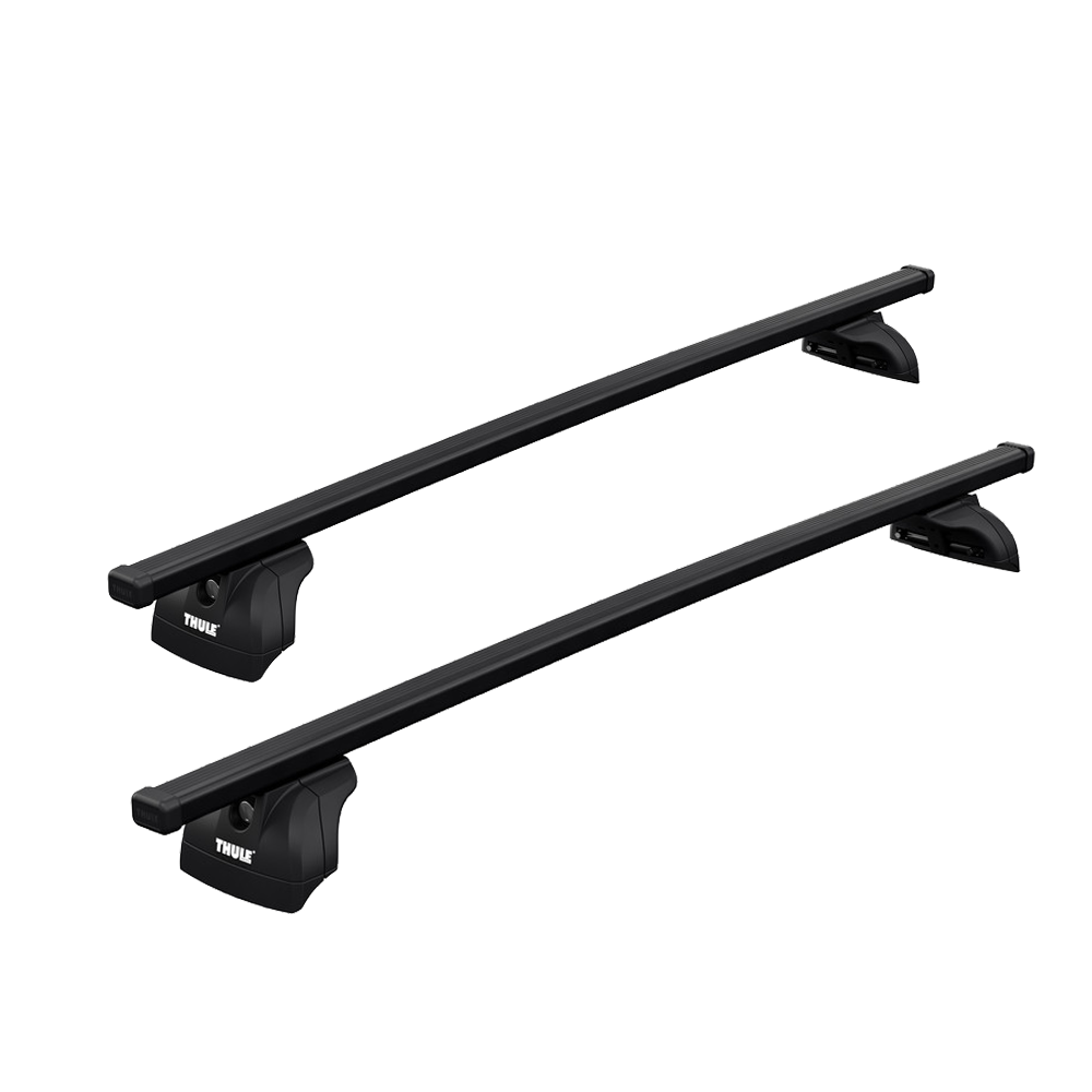 THULE Roof Rack For SUBARU XV e-Boxer 5-Door SUV 2019- With Flush Rails (SQUAREBAR)