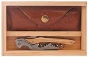 Castello Waiter's Corkscrew Set (Olive Wood)