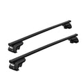 THULE Roof Rack For KIA Carens (Mk. I) 5-Door MPV 2002-2006 with Roof Railing (SQUAREBAR)