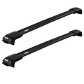 THULE Roof Rack For VOLKSWAGEN Taigo 5-Door SUV 2022- With Roof Railing (WINGBAR EDGE BLACK)