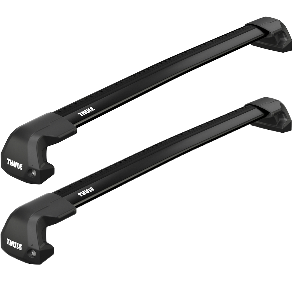THULE Roof Rack For BMW 3-Series (E90) 4-Door Saloon 2005-2011 With Fixed Points (WINGBAR EDGE BLACK)
