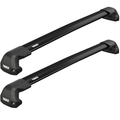 THULE Roof Rack For BMW 4-Series Gran Coupe 4-Door Coupe 2014-2020 With Fixed Points (WINGBAR EDGE BLACK)