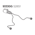 THULE EasyFold 933 Lamp Cable 13p UK (52851)