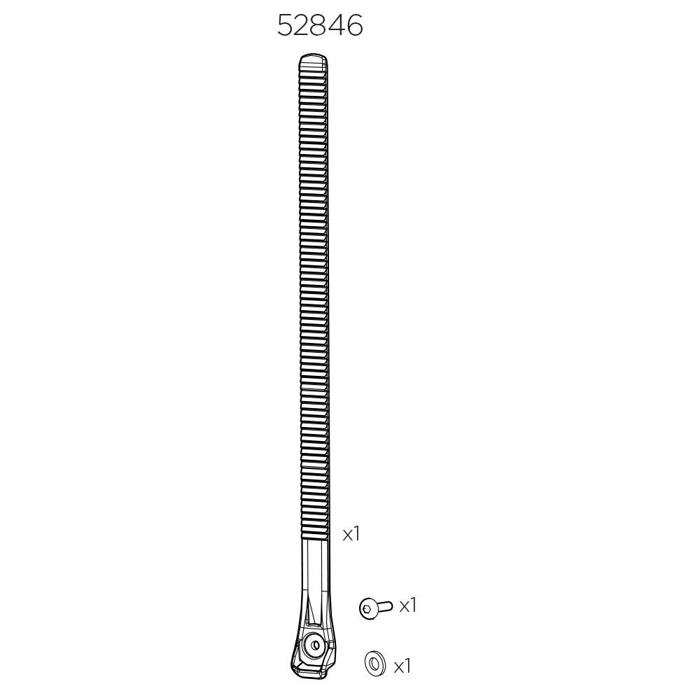 THULE EasyFold 933 Wheel Strap Kit (52846)