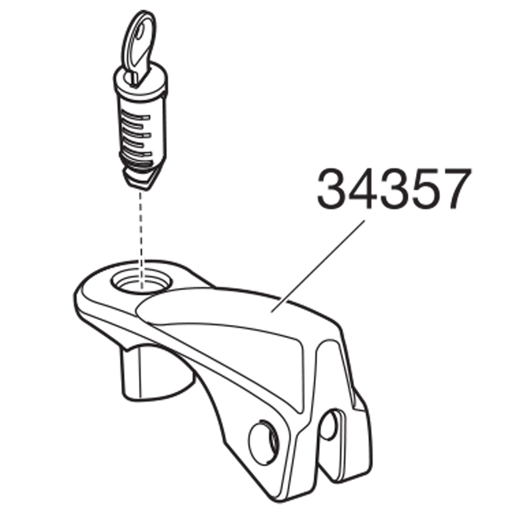 THULE FreeRide 532 Buckle With Lock (34357)