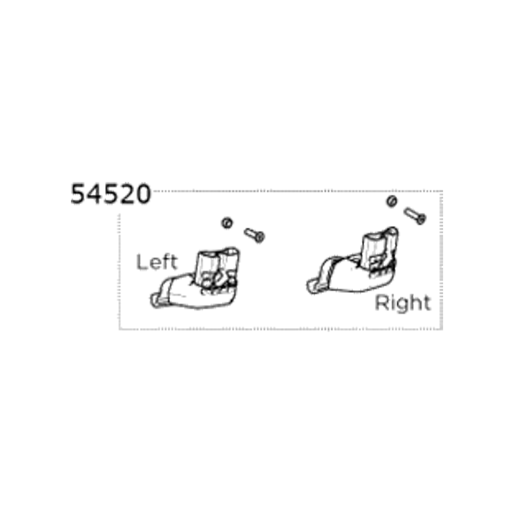 THULE OutWay 995 Lower Supports Complete (54520)