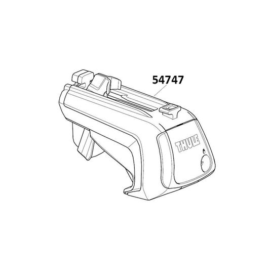 Thule SmartRack SquareBar Complete Foot (54747)