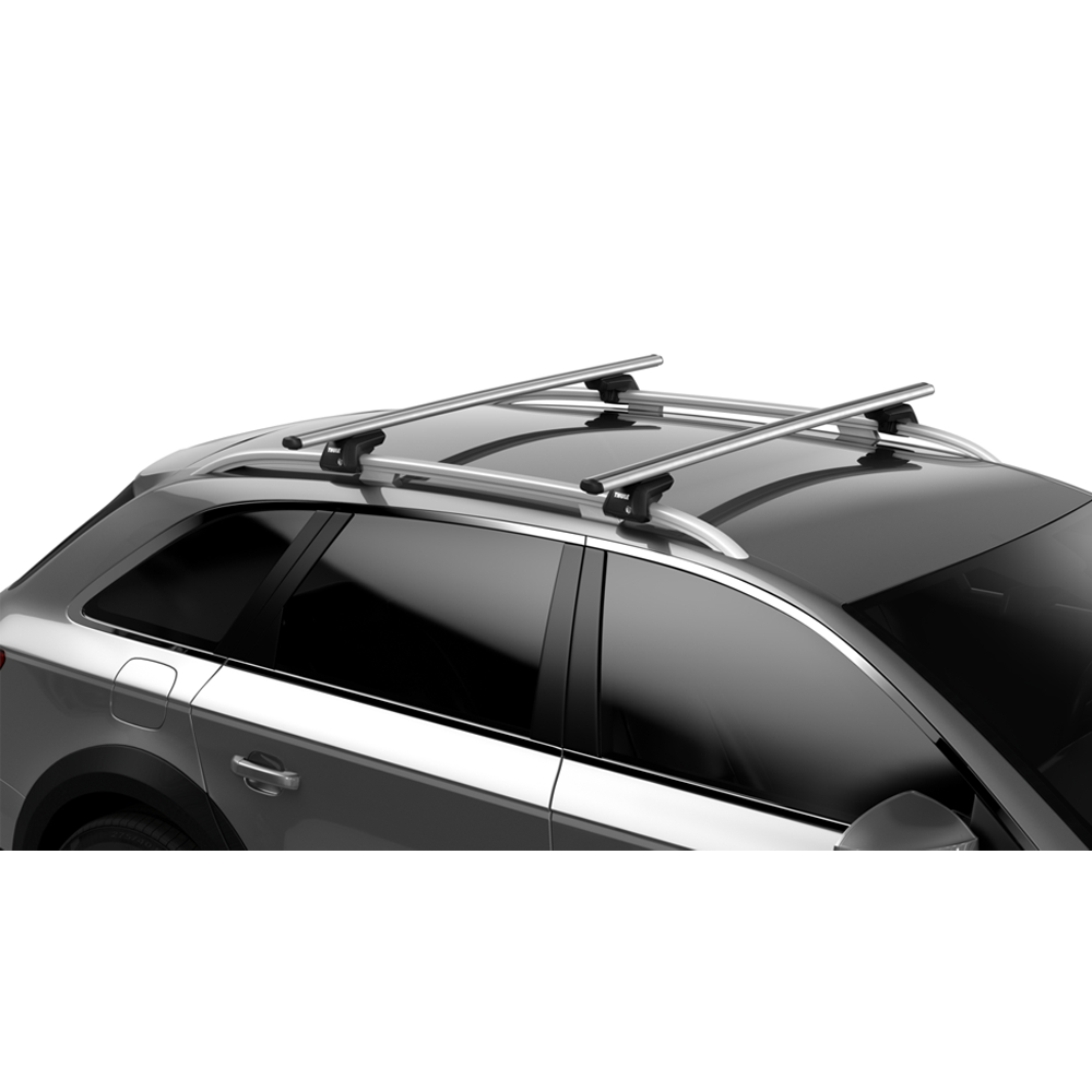 Option H - THULE Roof Rack For ROVER 75 5-Door Estate 1999-2005 With Roof Railing (SmartRack XT)