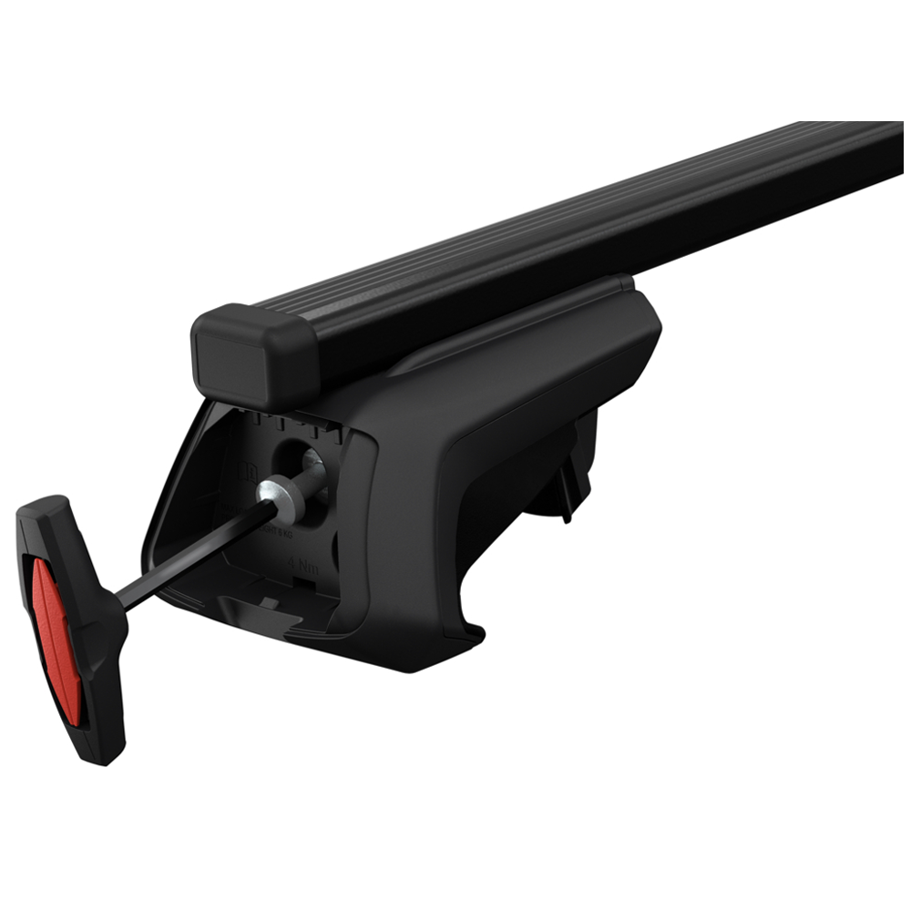 Option H - THULE Roof Rack For SUZUKI Ignis 5-Door Hatchback 2016- With Roof Railing (SmartRack XT)