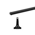 Option A - THULE Roof Rack For VAUXHALL Senator 4-Door Saloon 1987-1993 with Rain Gutters (SQUAREBAR)