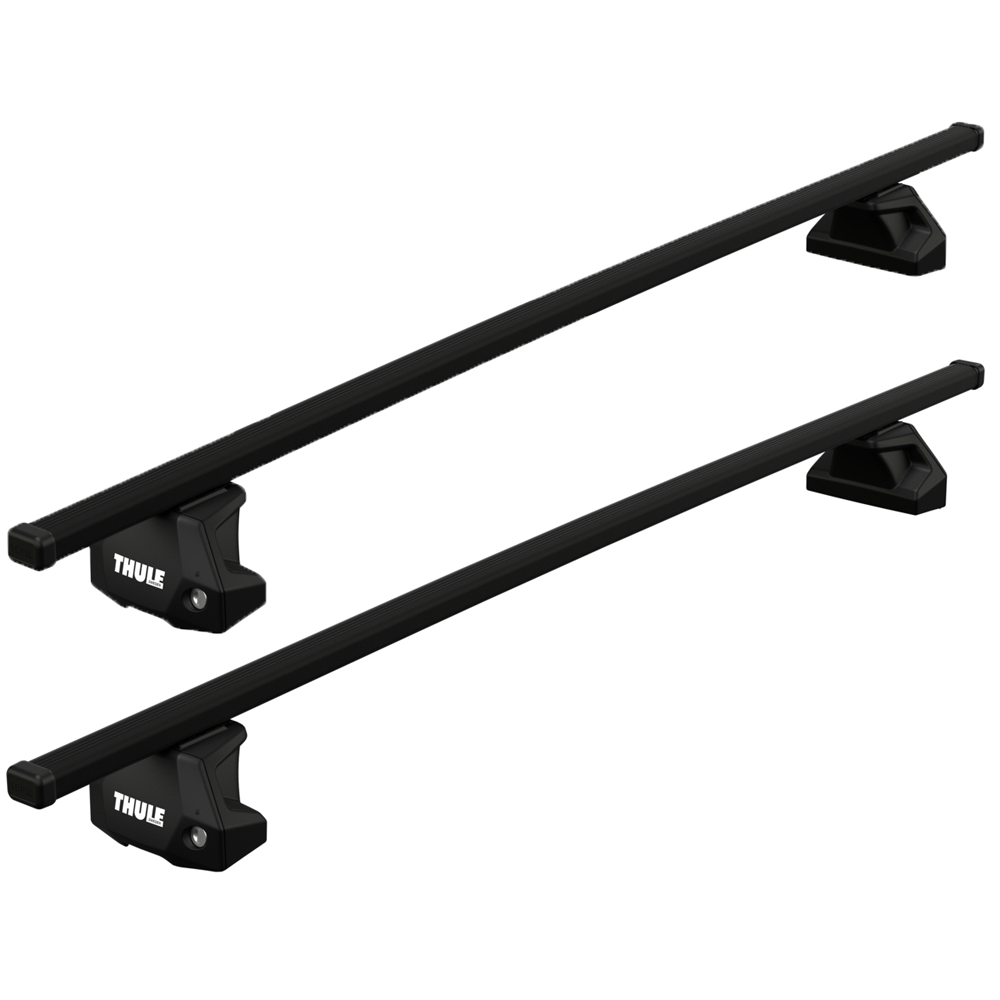 THULE Roof Rack For VOLKSWAGEN Multivan (T5) 4-Door Bus 2003-2009 With T-Profile (SQUAREBAR)