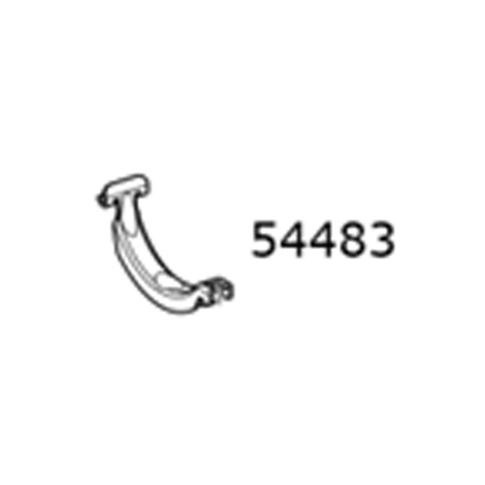 THULE TopRide 568 Clamp Hoop (54483)
