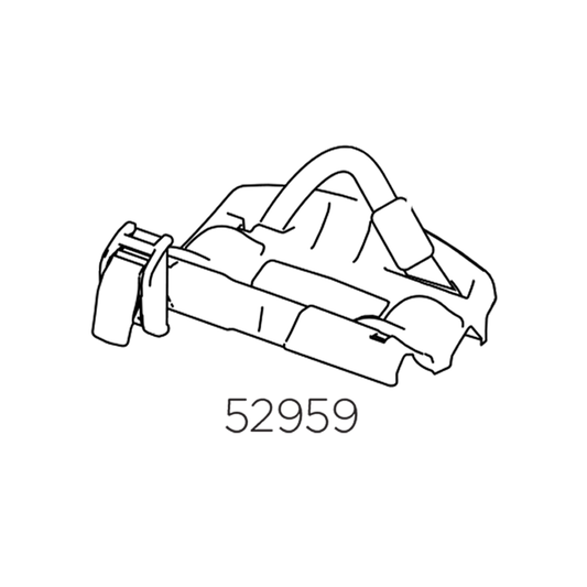 THULE UpRide 599 Rear Wheel Holder Assembly (52959)