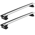 THULE Roof Rack For NISSAN Qashqai 5-Door SUV 2021- With Flush Rails (WINGBAR EVO)
