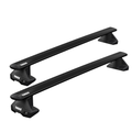 THULE Roof Rack For Renault Captur 5-Door SUV 2020- Normal Roof (WINGBAR EVO BLACK)