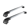 THULE Roof Rack For PEUGEOT 508 5-Door Estate 2011- with Flush Rails (WINGBAR EDGE)
