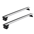 THULE Roof Rack For RENAULT Espace 5-Door MPV 2003-2015 with T-Profile (WINGBAR EVO)