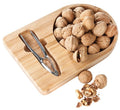Bamboo Nut Tray with Nutcracker