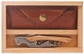 Castello Waiter's Corkscrew Set (Olive Wood)