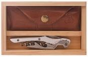 Castello Waiter's Corkscrew Set (Natural Aluminum)