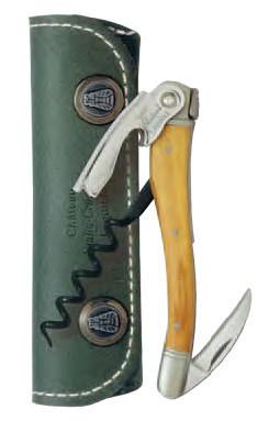 Chateau Laguiole Waiter's Corkscrew, Olive Wood