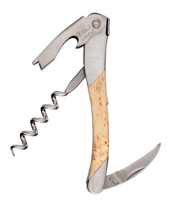 Chateau Laguiole Waiter's Corkscrew, Grand Cru Birch Wood