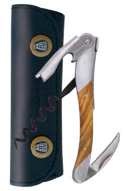 Chateau Laguiole Waiter's Corkscrew, Olive Wood Grand Cru