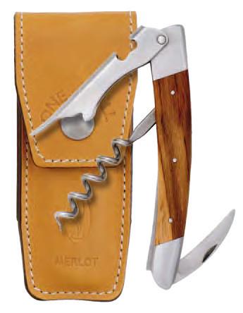La Vigne French Corkscrew, Merlot Handle