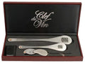 Clef du Vin Deluxe Set in Burgundy Gift Case