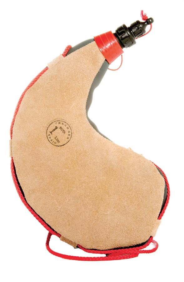 Bota Bag, Leather, Latex-lined, One Liter