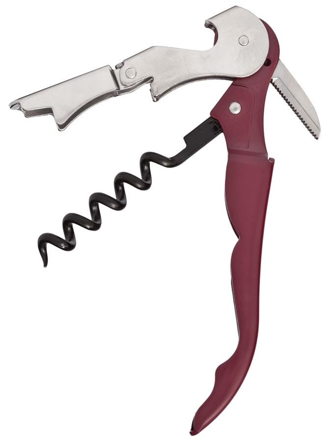 Duo-Lever? Corkscrew, "Soft Feel" Rubberized Handle