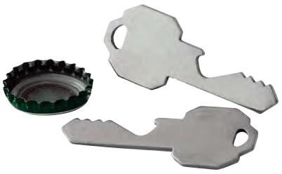 Key Bottle Opener, Stainless Steel