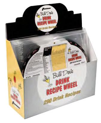 Bill Dove Drink Recipe Wheel