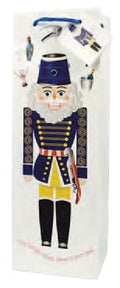 Holiday Visions  Paper Holiday Wine Bag