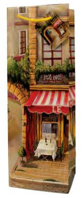 French Bistro  Paper Wine Bag