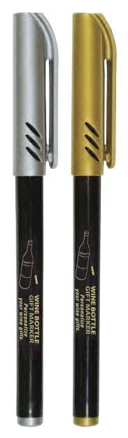 Bottle Metallic Marker, Set of 2 on a Card