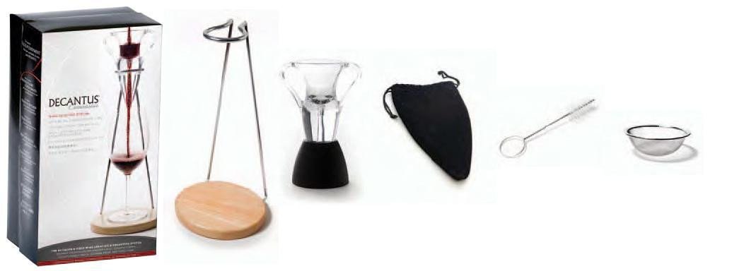 Decantus?  Connoisseur Wine Aerator Set, 6-Piece Set
