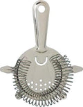 Cocktail Strainer, 4 Prong, Stainless Steel