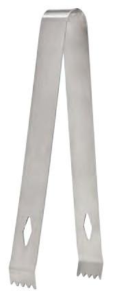Deluxe Ice Tongs, Brushed Stainless Steel