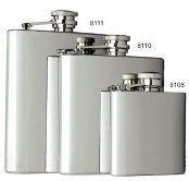 Captive-Top Pocket Flask, 6 oz.