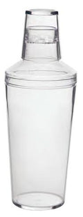 Plastic Cocktail Shaker Set, 3 Piece