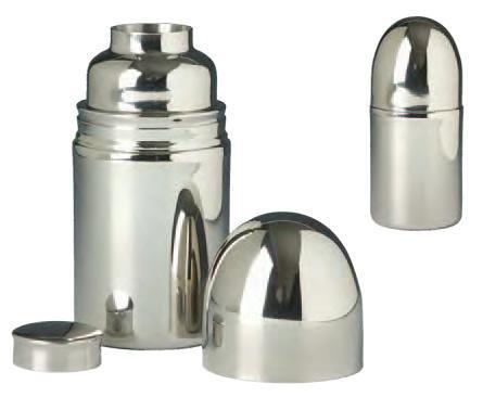 Bullet Cocktail Shaker Set, 10 oz., Stainless Steel