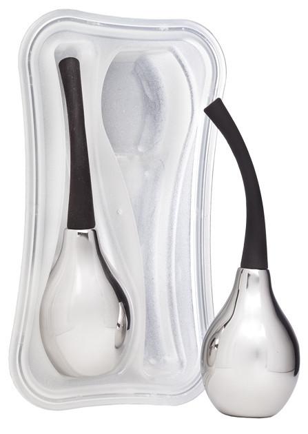 Cool-Bell Wine Glass Chillers, Set of Two with Case