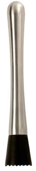 Stainless Steel Muddler, Food-Safe PP Plastic Base