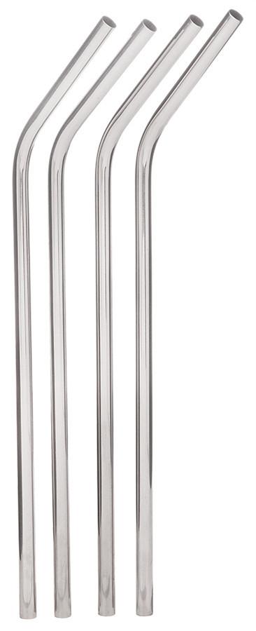 Stainless Steel Straws Set (4 each 8296/1 each 8297)