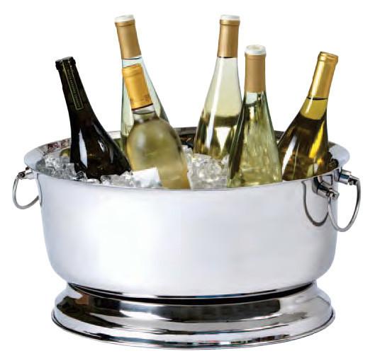 Banquet Double-Wall Oval Party Tub, Heavy Duty