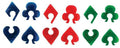 Wine Glass ID Tags (Card Symbols)