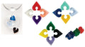 Wine Glass ID Clips (Hearts)