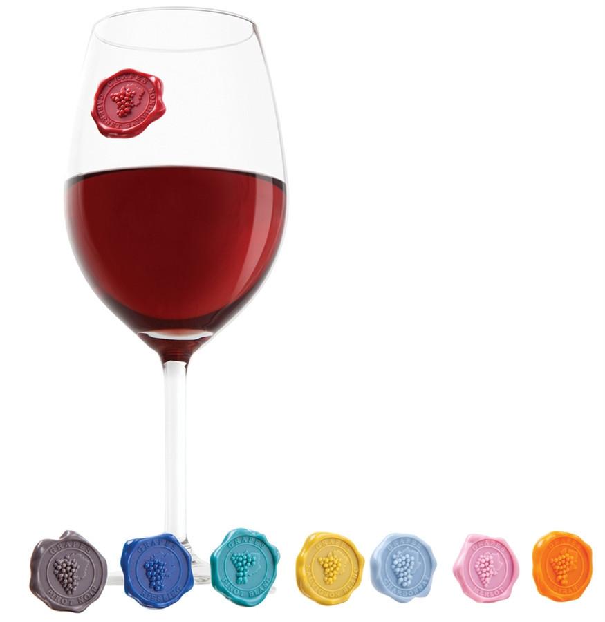 Classic Glass Markers, Set of 8