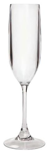 Champagne Flute, Acrylic, 5.5 oz.